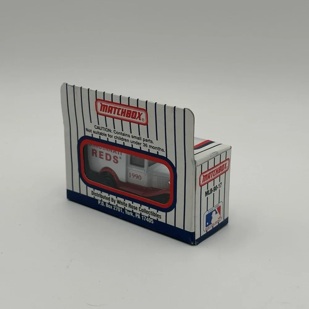 1990-91 Matchbox Team Collectibles Cincinnati Reds Lot 6 Cars NIB